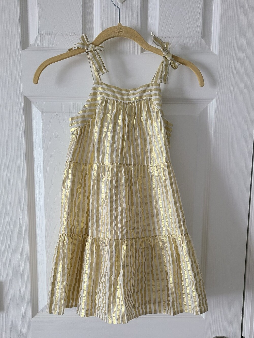 Crewcuts Striped Gold Dress